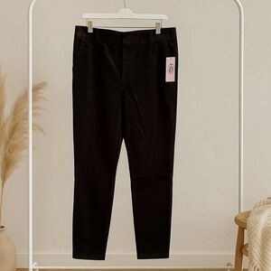 Juicy by Juicy Couture Black Corduroy Tapered Pants – Women’s Size 12